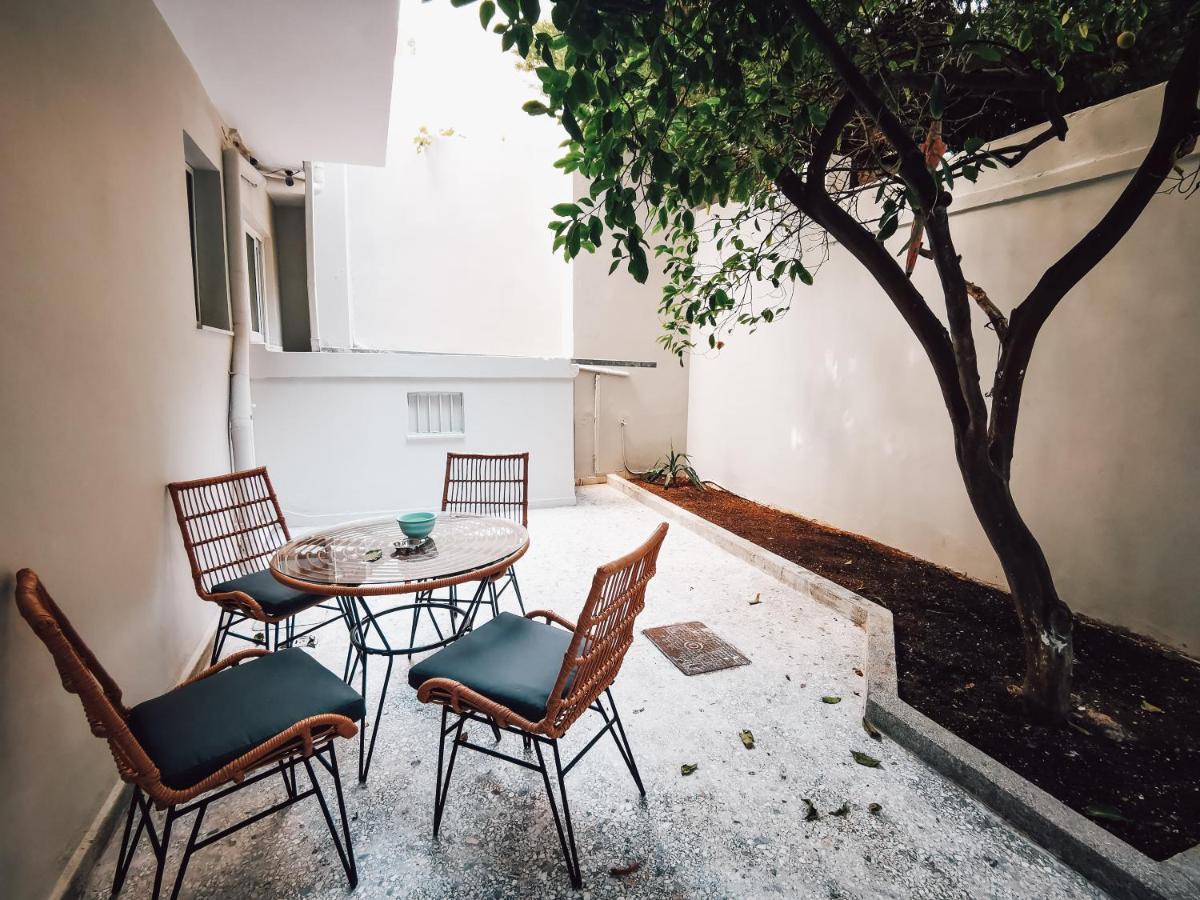 Explore Greece From Apartment With Private Garden Chalkís Exterior foto